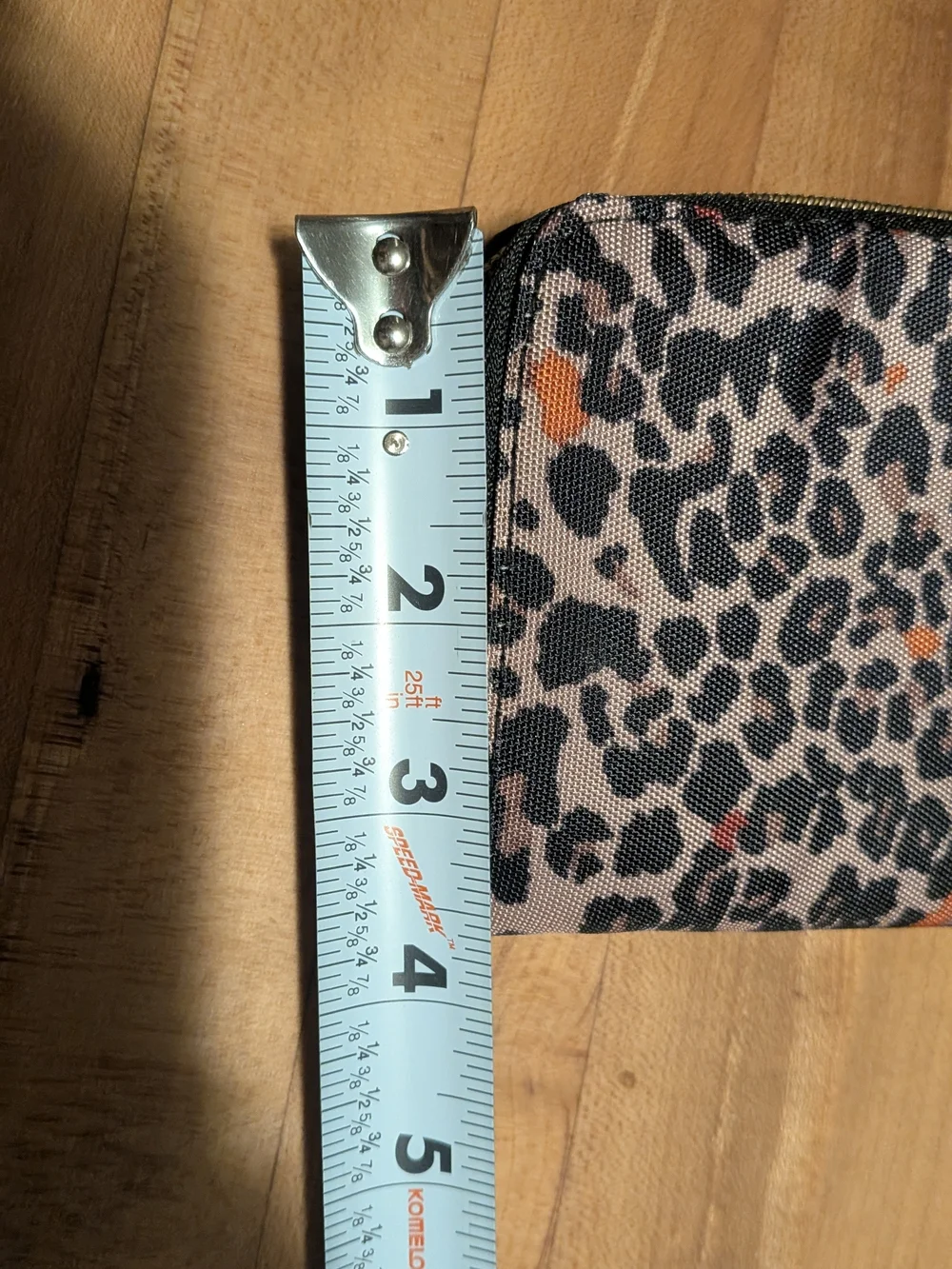 NWT Travelon Leopard Print RFID Blocking Zip Around Wristlet Wallet